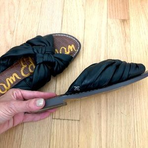 Sam Edelman Garson Knot Slide Leather Sandals